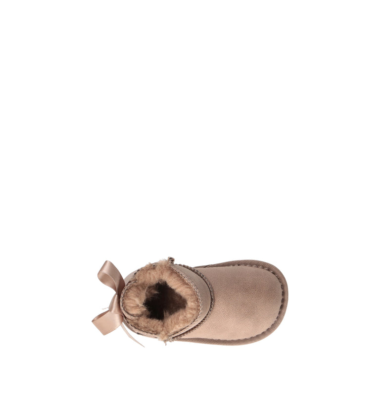 CONGUITOS Stivaletto pelo bimba taupe