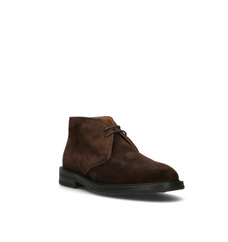 SAXONE Polacco uomo testa di moro in suede