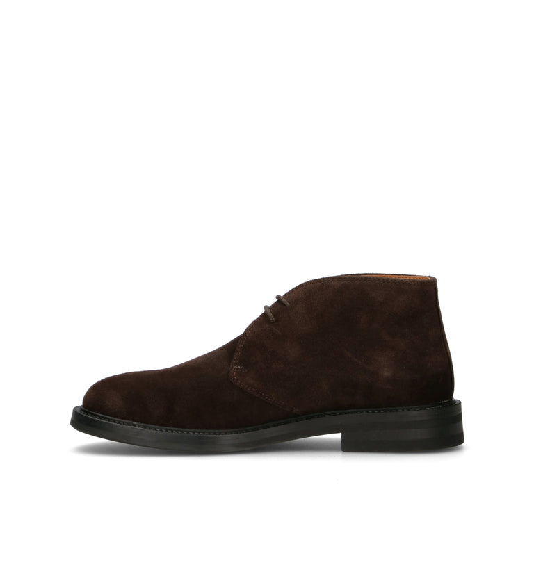 SAXONE Polacco uomo testa di moro in suede