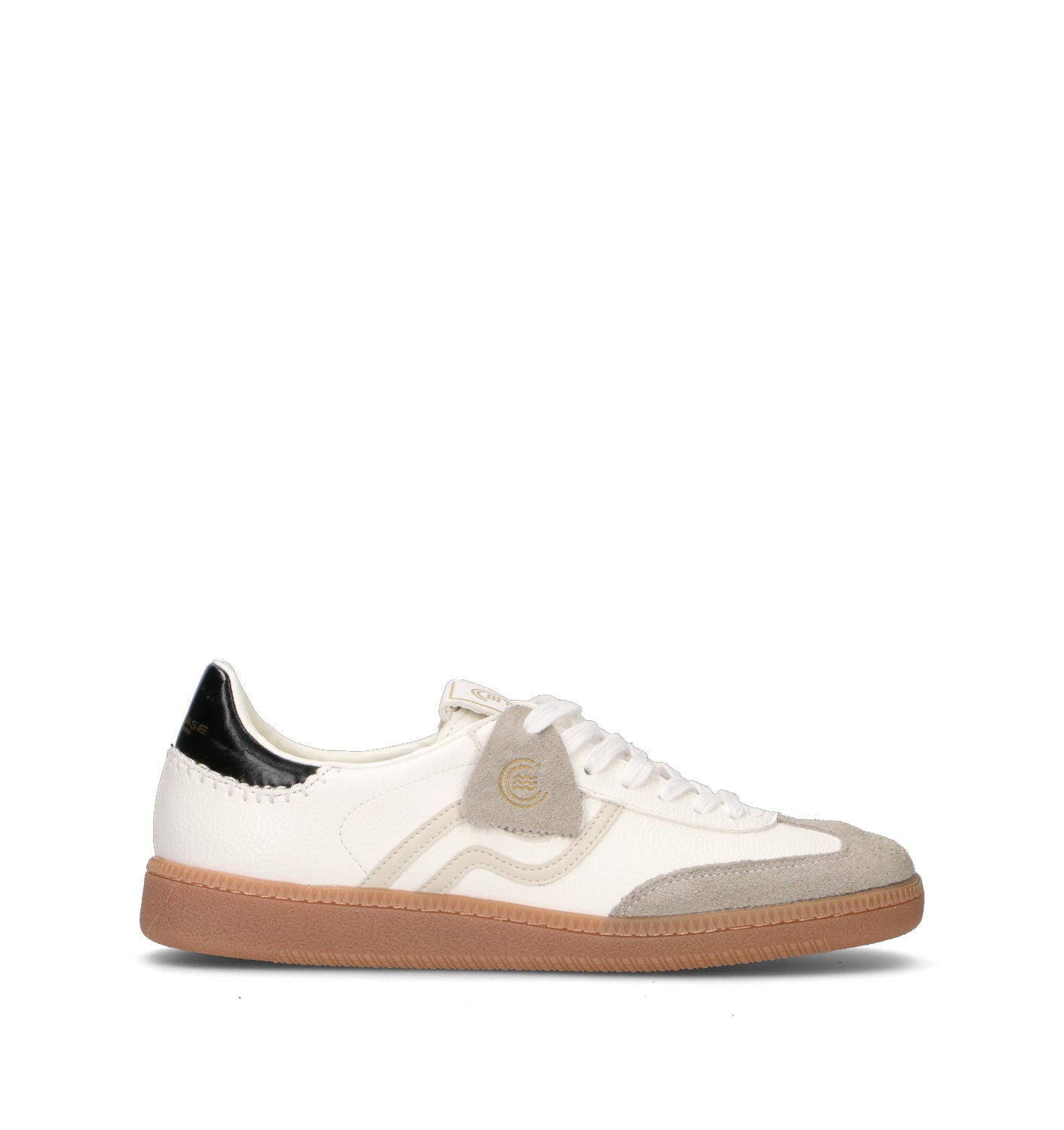PRIMABASE Sneaker uomo bianca in pelle