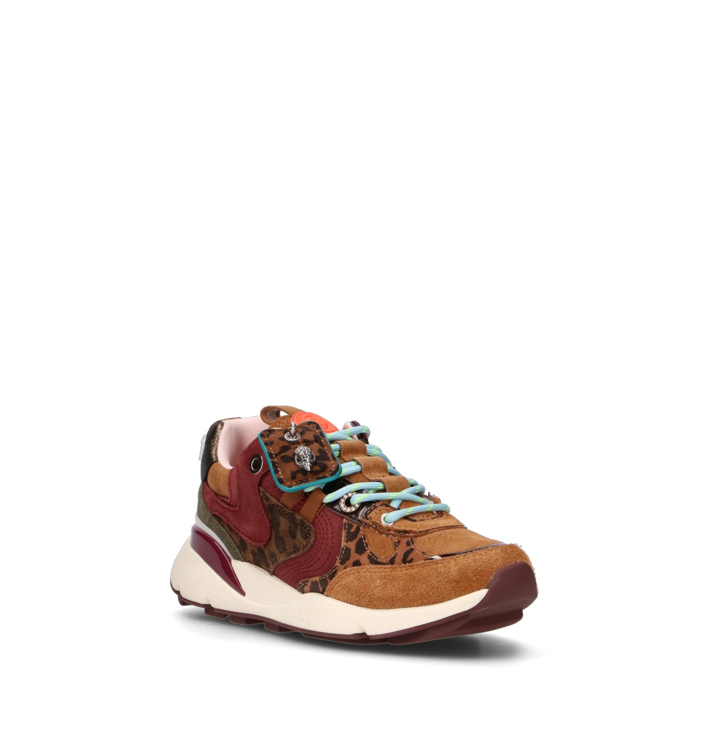 KURT GEIGER Sneaker donna multicolor in suede