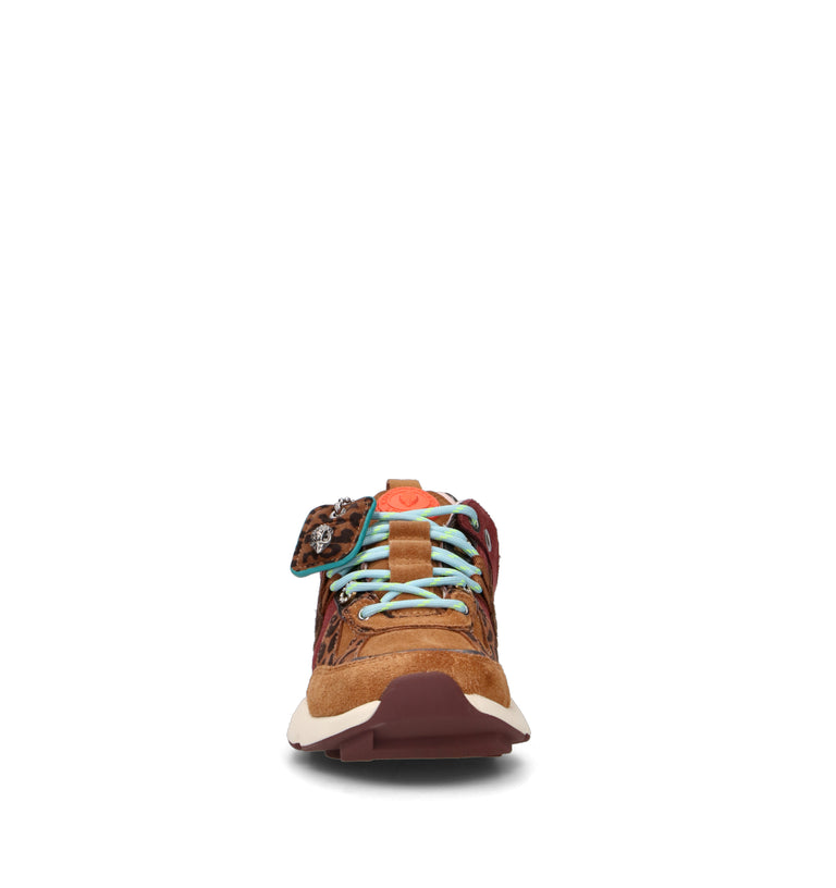 KURT GEIGER Sneaker donna multicolor in suede