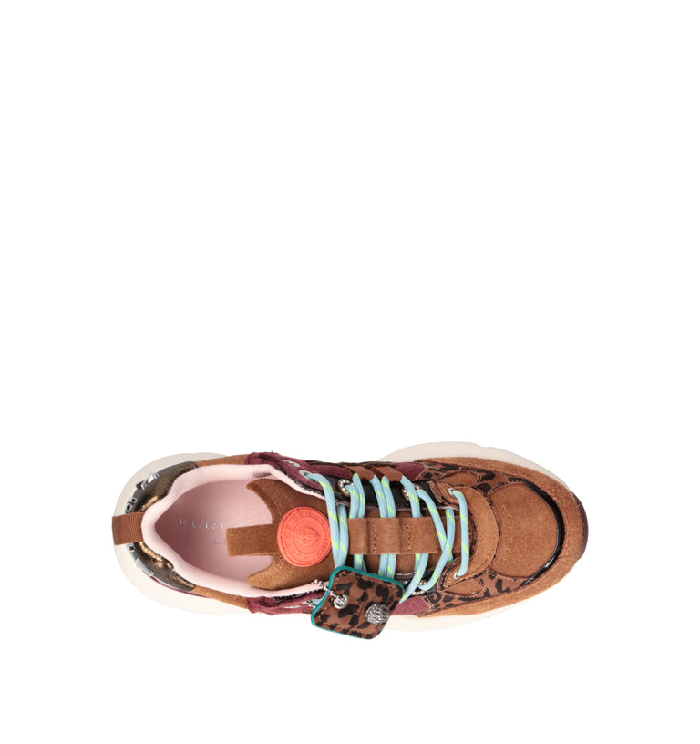 KURT GEIGER Sneaker donna multicolor in suede