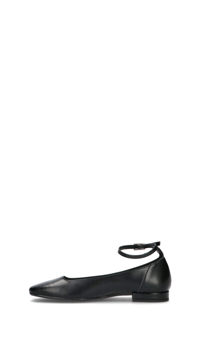 REBECCA VAN DICK  Ballerina donna nera in pelle