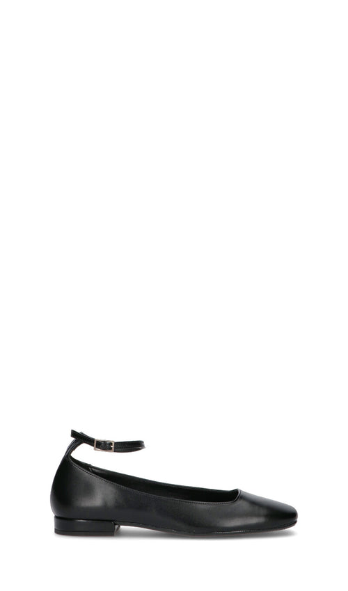 REBECCA VAN DICK  Ballerina donna nera in pelle