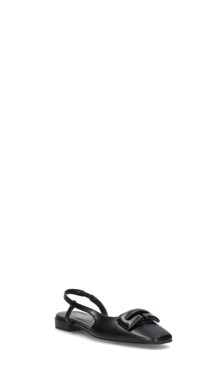 REBECCA VAN DIK Slingback donna nera