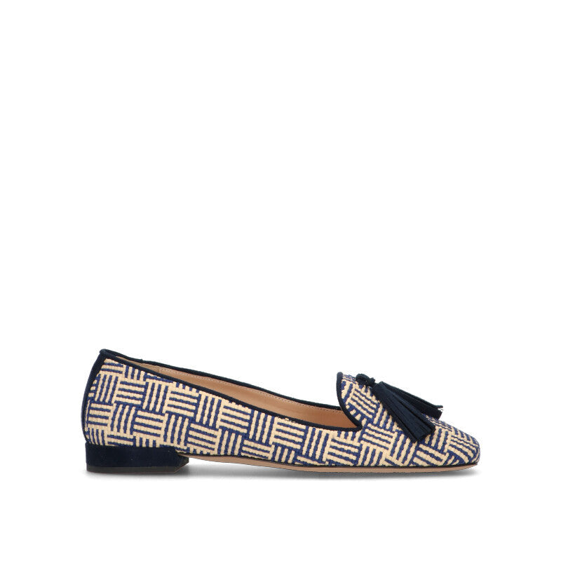 REBECCA VAN DIK Mocassino donna blu