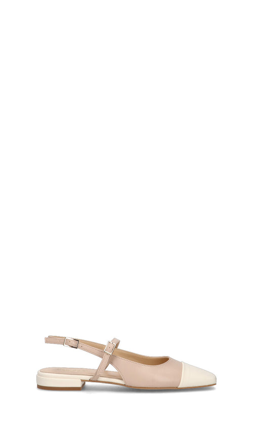 REBECCA VAN DIK Slingback donna beige