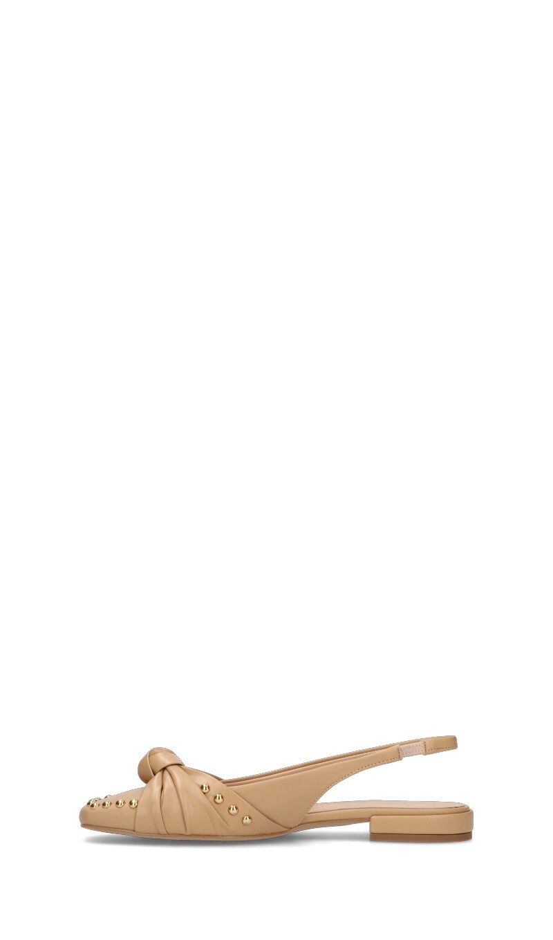 REBECCA VAN DIK Slingback donna beige