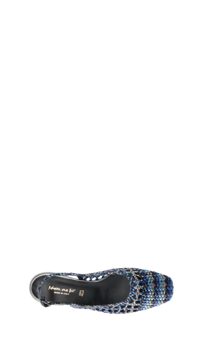 REBECCA VAN DIK Slingback donna blu