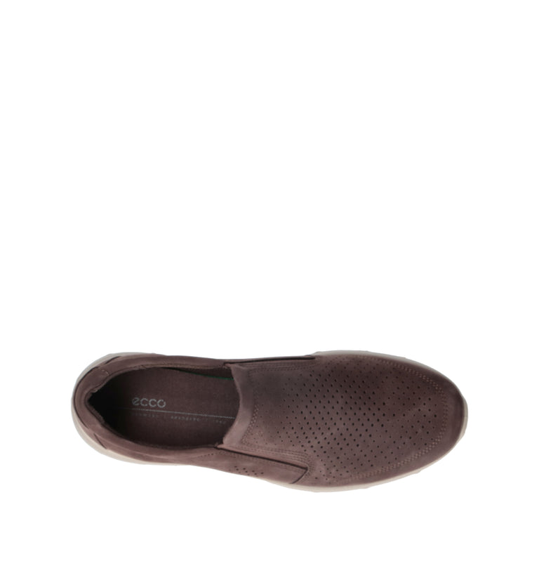 ECCO Slip on uomo marrone in nabuk