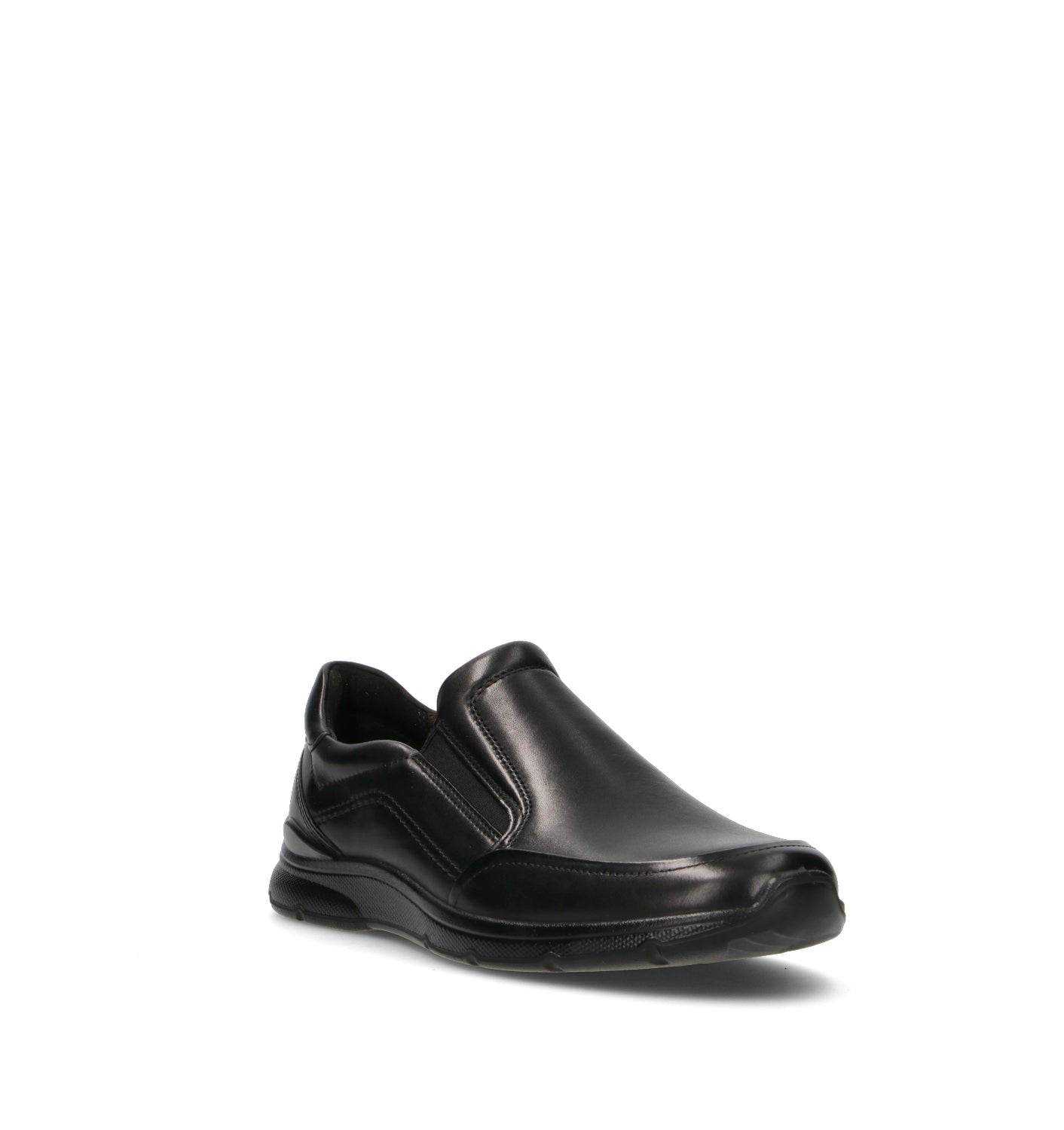 ECCO Mocassino uomo nero in pelle