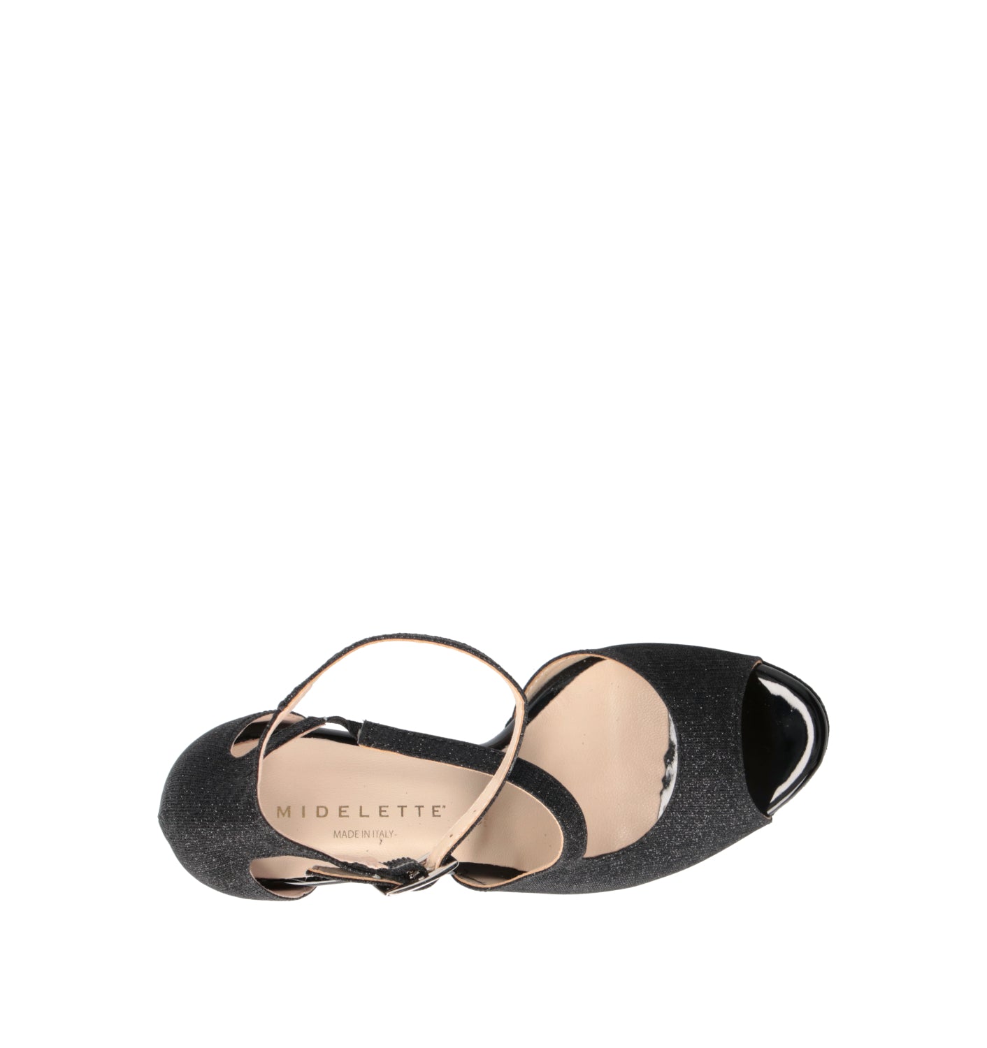MIDELETTE Sandalo donna nero