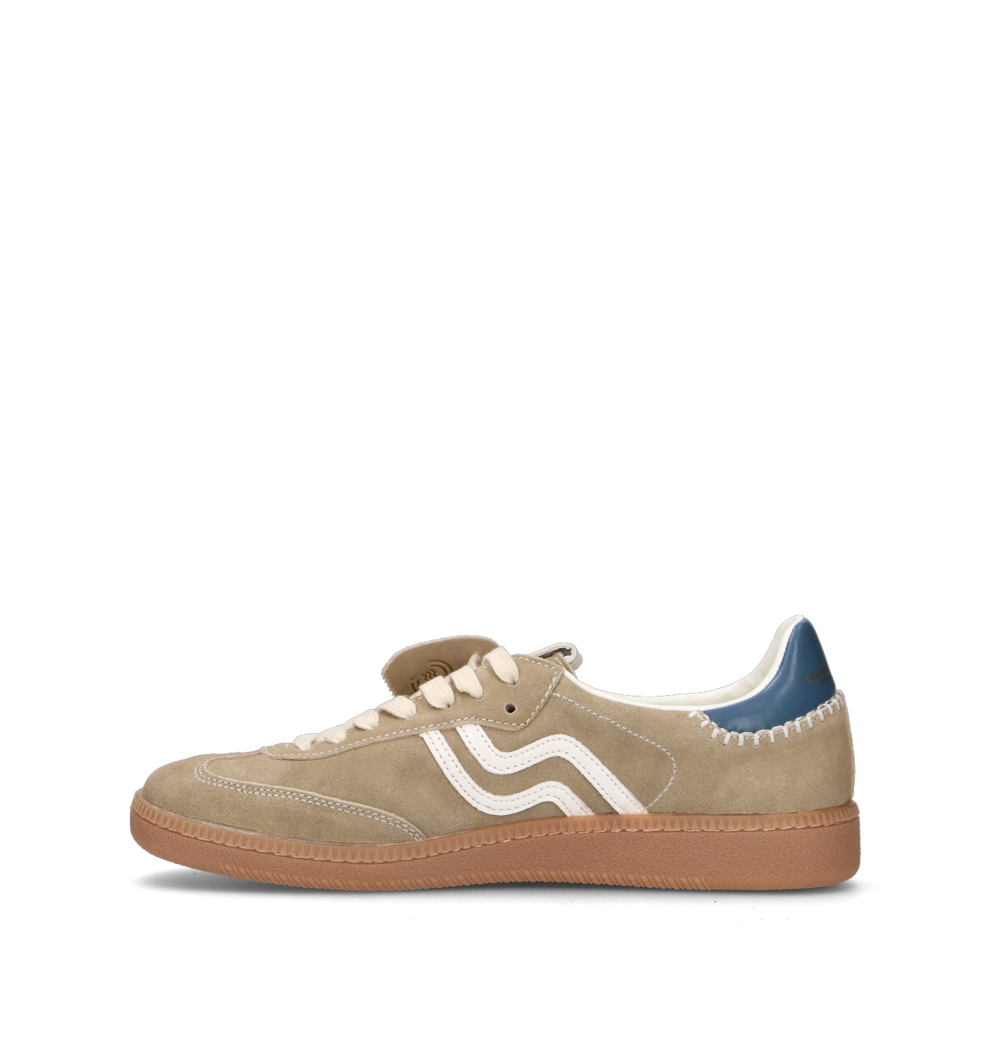 PRIMABASE Sneaker uomo beige in suede