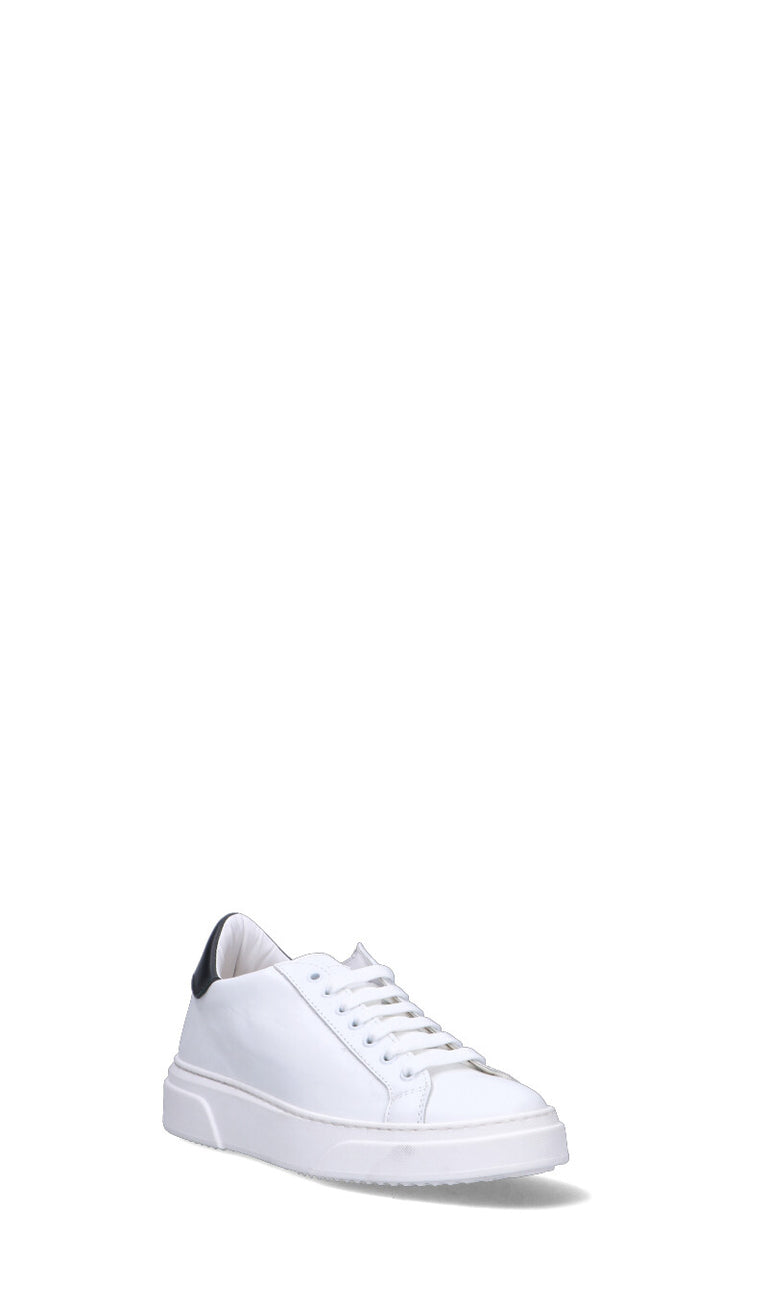 NEROFUMO Sneaker uomo bianca in pelle