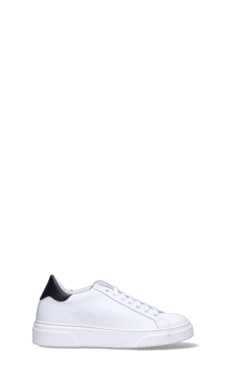 NEROFUMO Sneaker uomo bianca in pelle