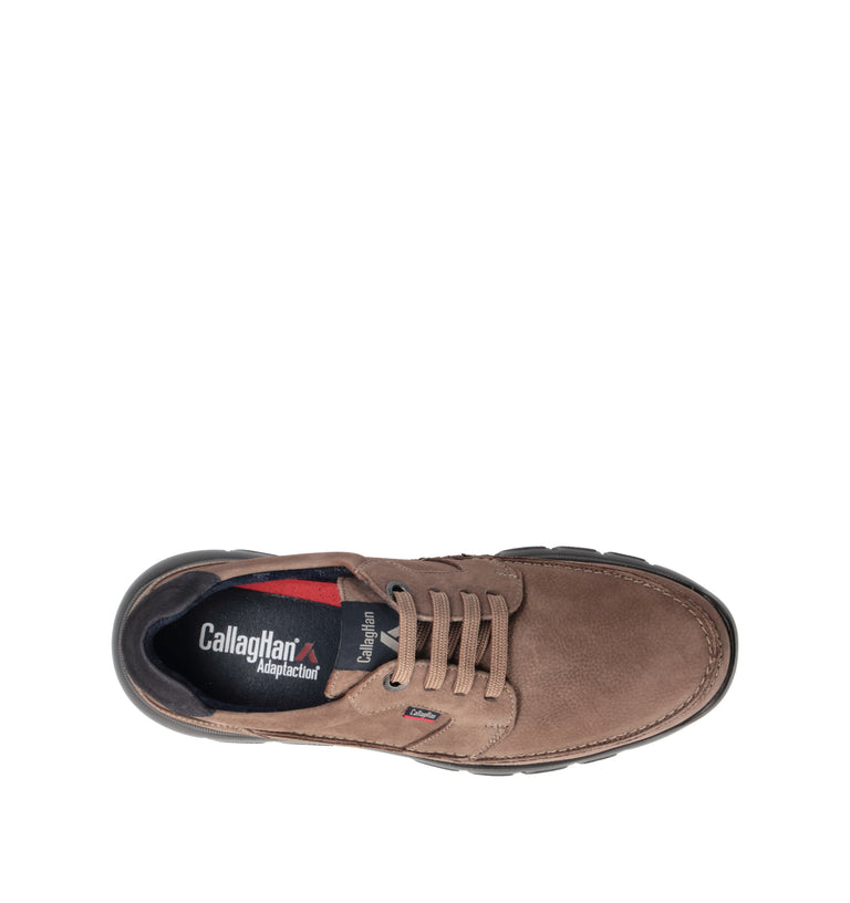 CALLAGHAN Sneaker uomo taupe in nabuk