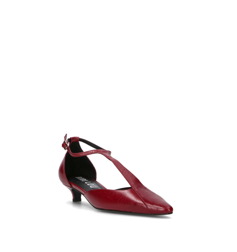 BIBI LOU Slingback donna rossa in pelle