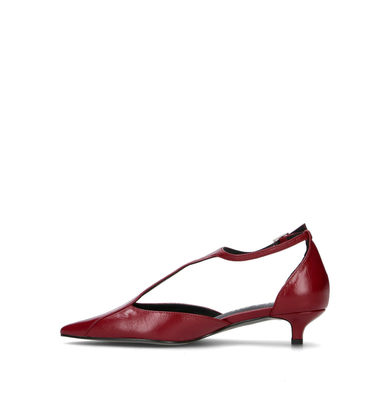 BIBI LOU Slingback donna rossa in pelle