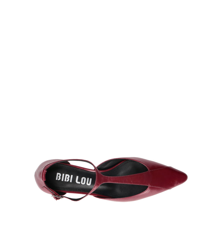 BIBI LOU Slingback donna rossa in pelle