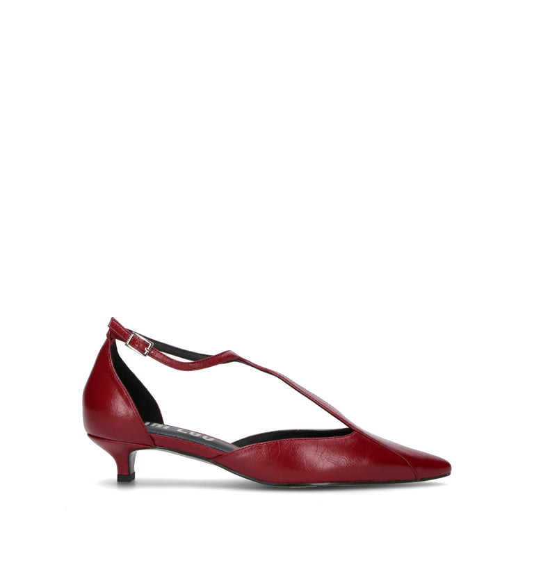 BIBI LOU Slingback donna rossa in pelle