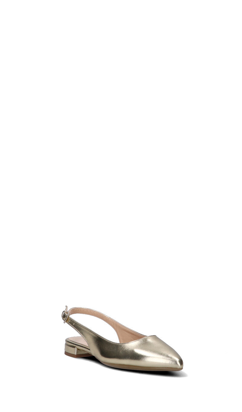 REBECCA VAN DIK Slingback donna oro