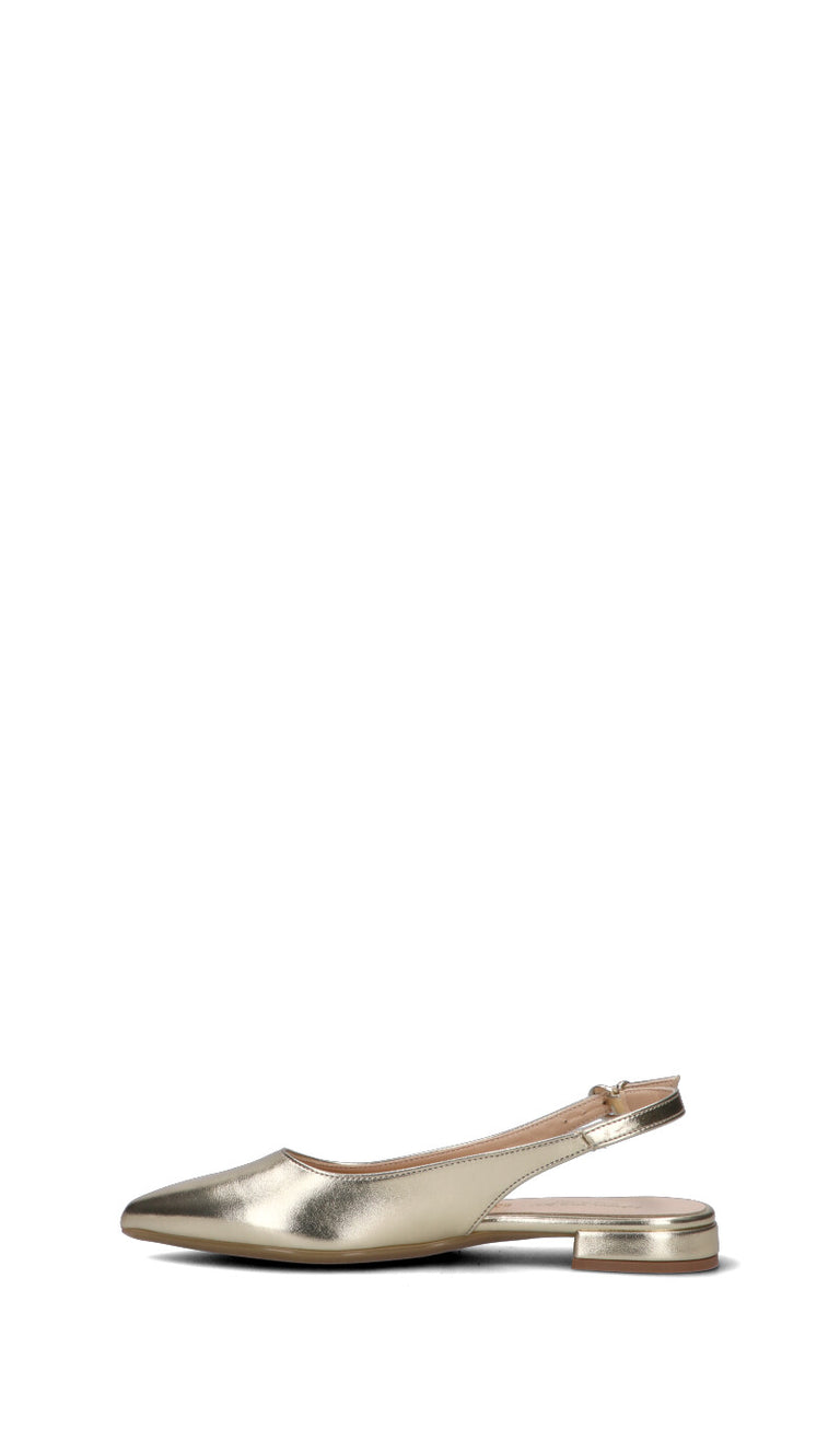 REBECCA VAN DIK Slingback donna oro