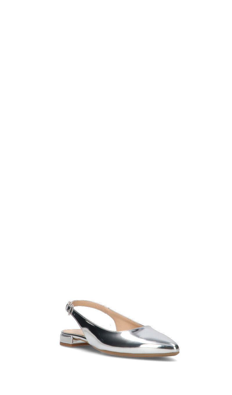 REBECCA VAN DIK Slingback donna argento