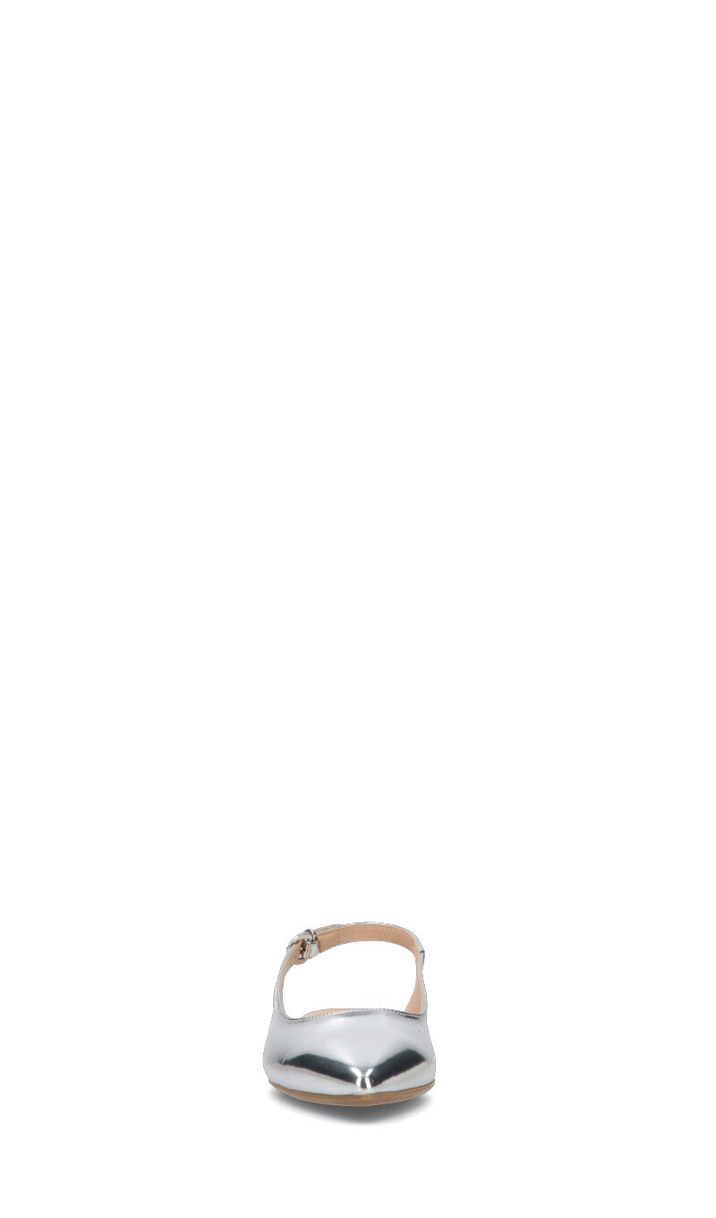 REBECCA VAN DIK Slingback donna argento