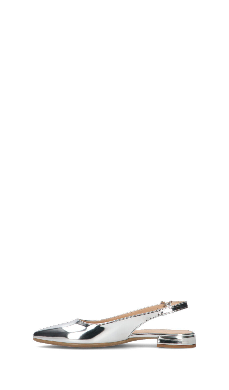 REBECCA VAN DIK Slingback donna argento