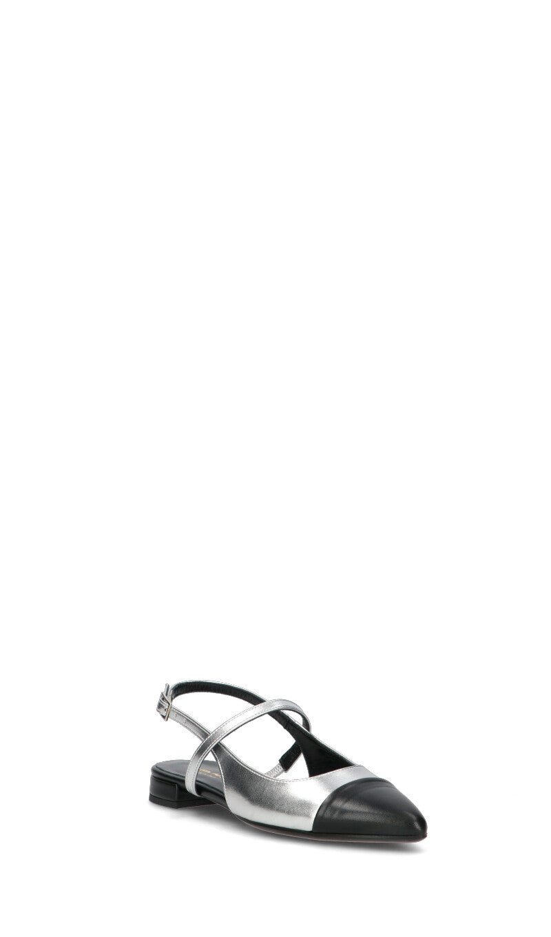 REBECCA VAN DIK Slingback donna nera