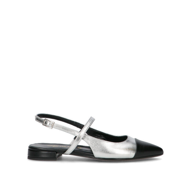 REBECCA VAN DIK Slingback donna nera