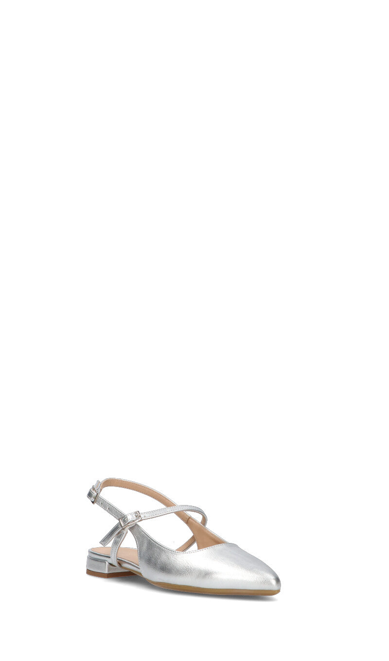 REBECCA VAN DIK Slingback donna argento