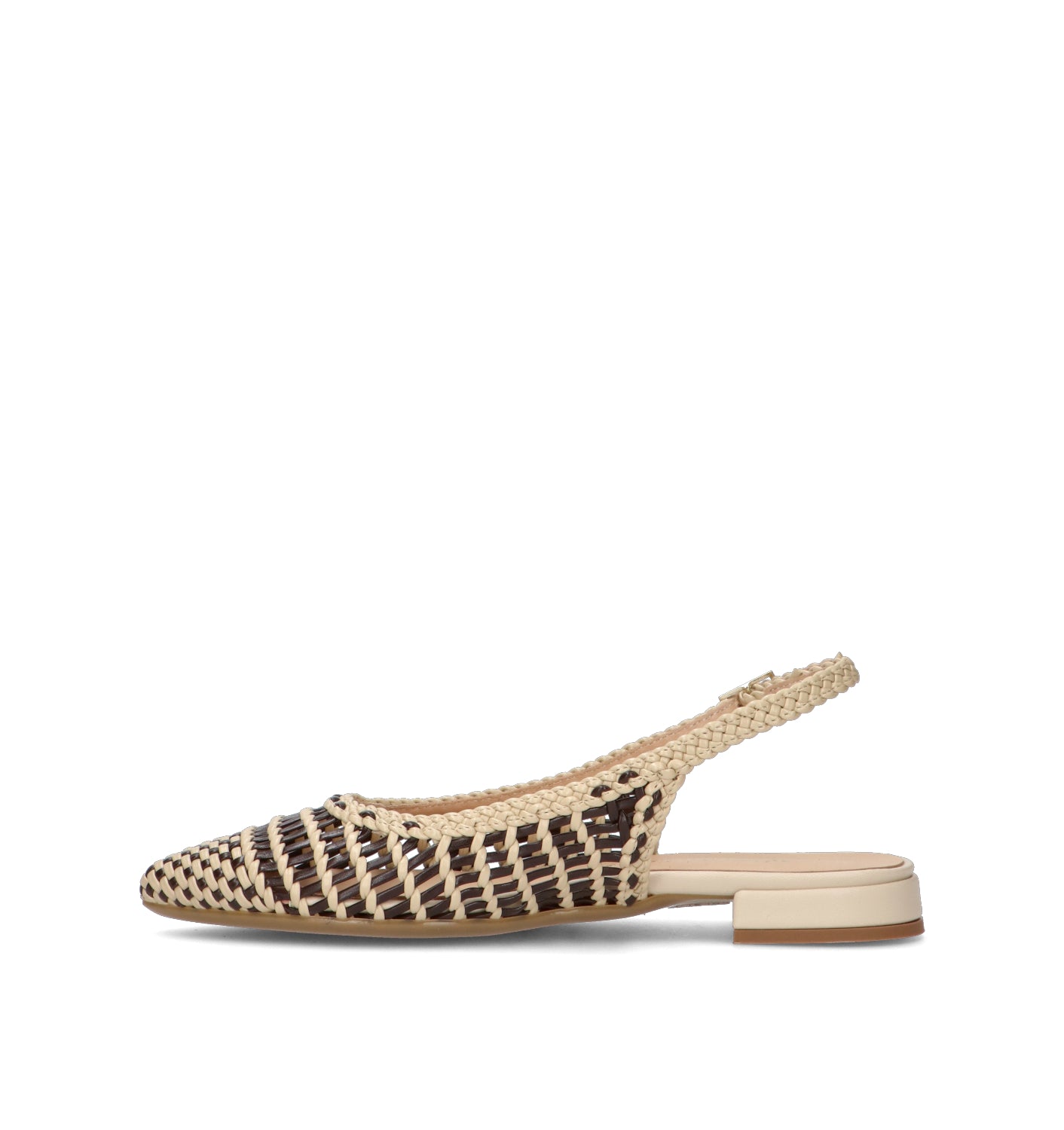 REBECCA VAN DIK Slingback donna beige