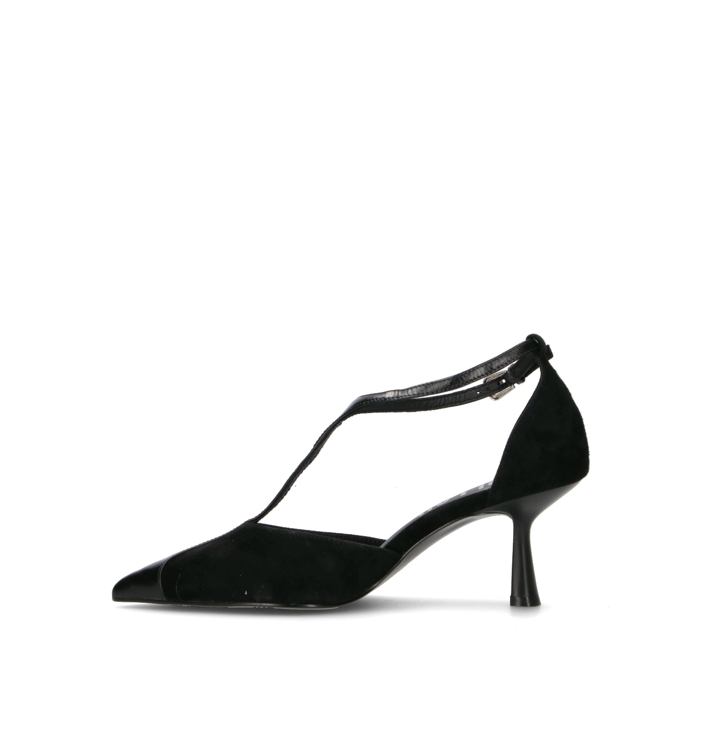 BIBI LOU Décolleté donna nero in suede