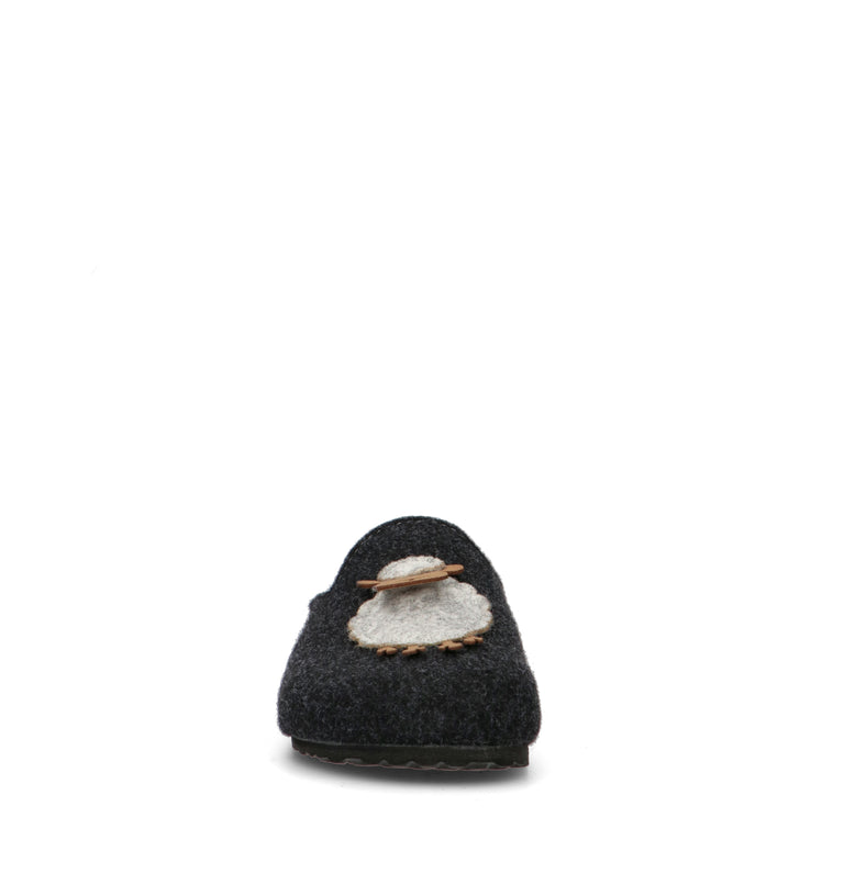 JANE KLAIN Pantofola donna nera