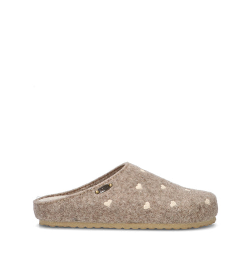 JANE KLAIN Pantofola donna beige