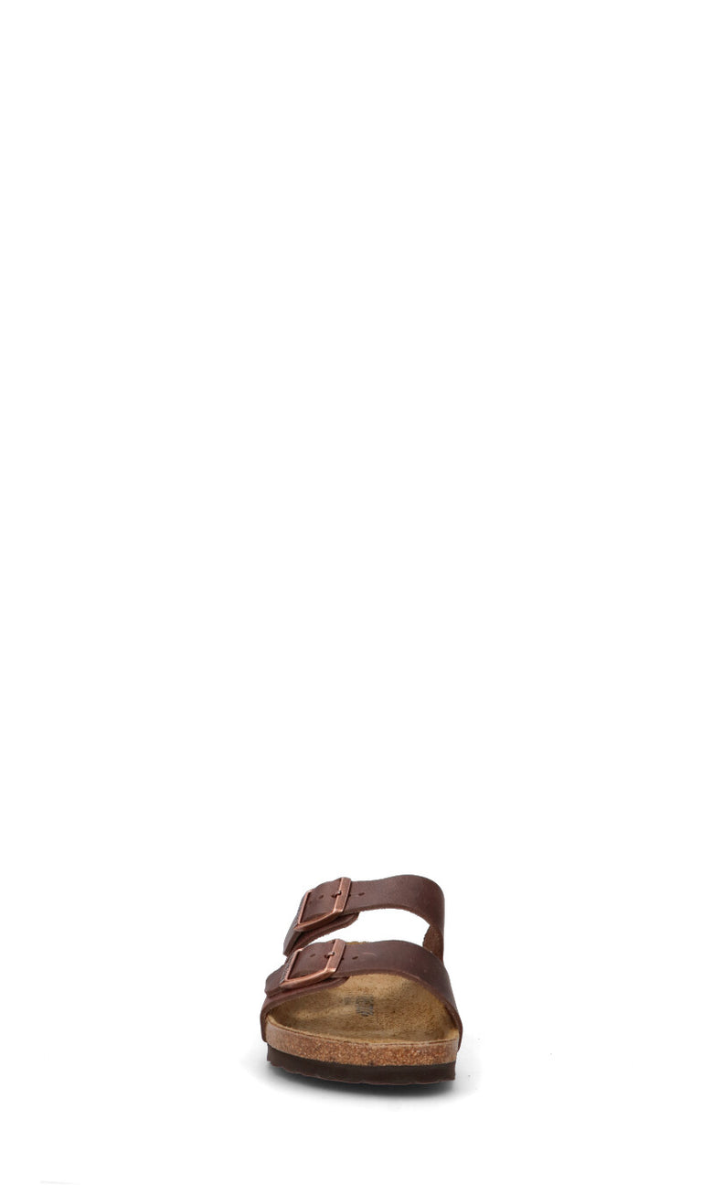 BIRKENSTOCK ARIZONA BS Ciabatta uomo marrone in pelle
