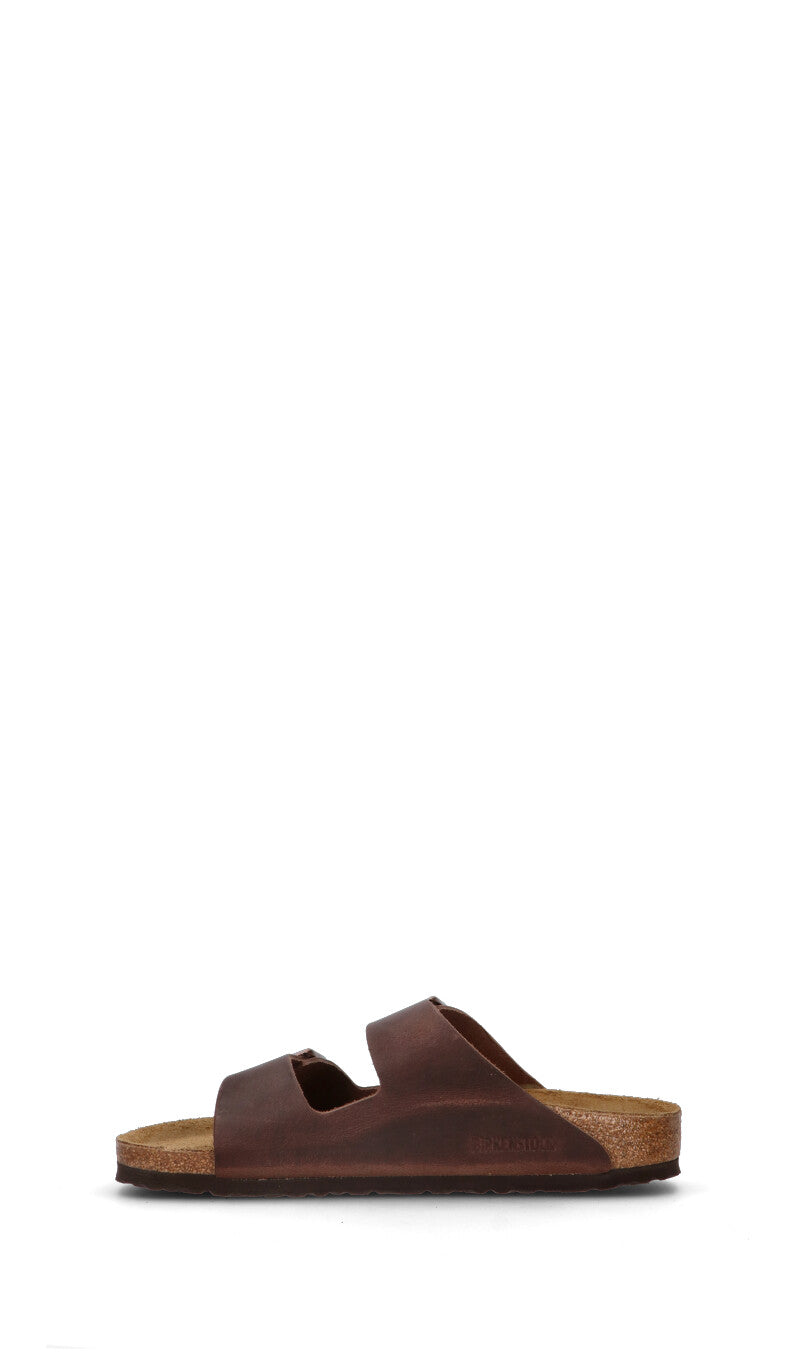 BIRKENSTOCK ARIZONA BS Ciabatta uomo marrone in pelle
