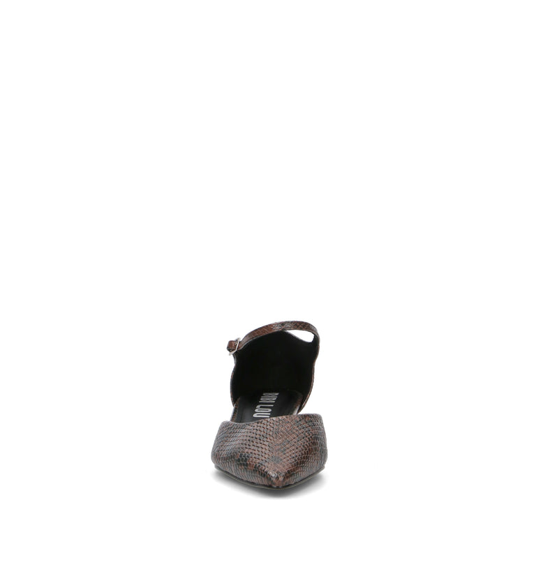 BIBI LOU Slingback donna marrone in pelle