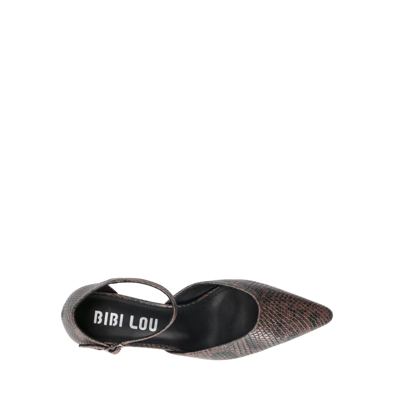 BIBI LOU Slingback donna marrone in pelle