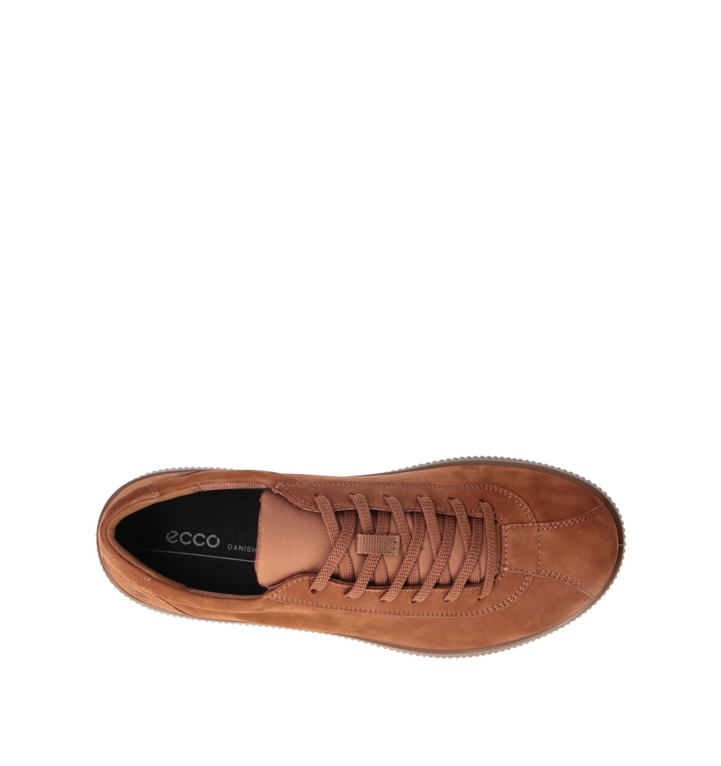 ECCO Stringata uomo marrone in suede