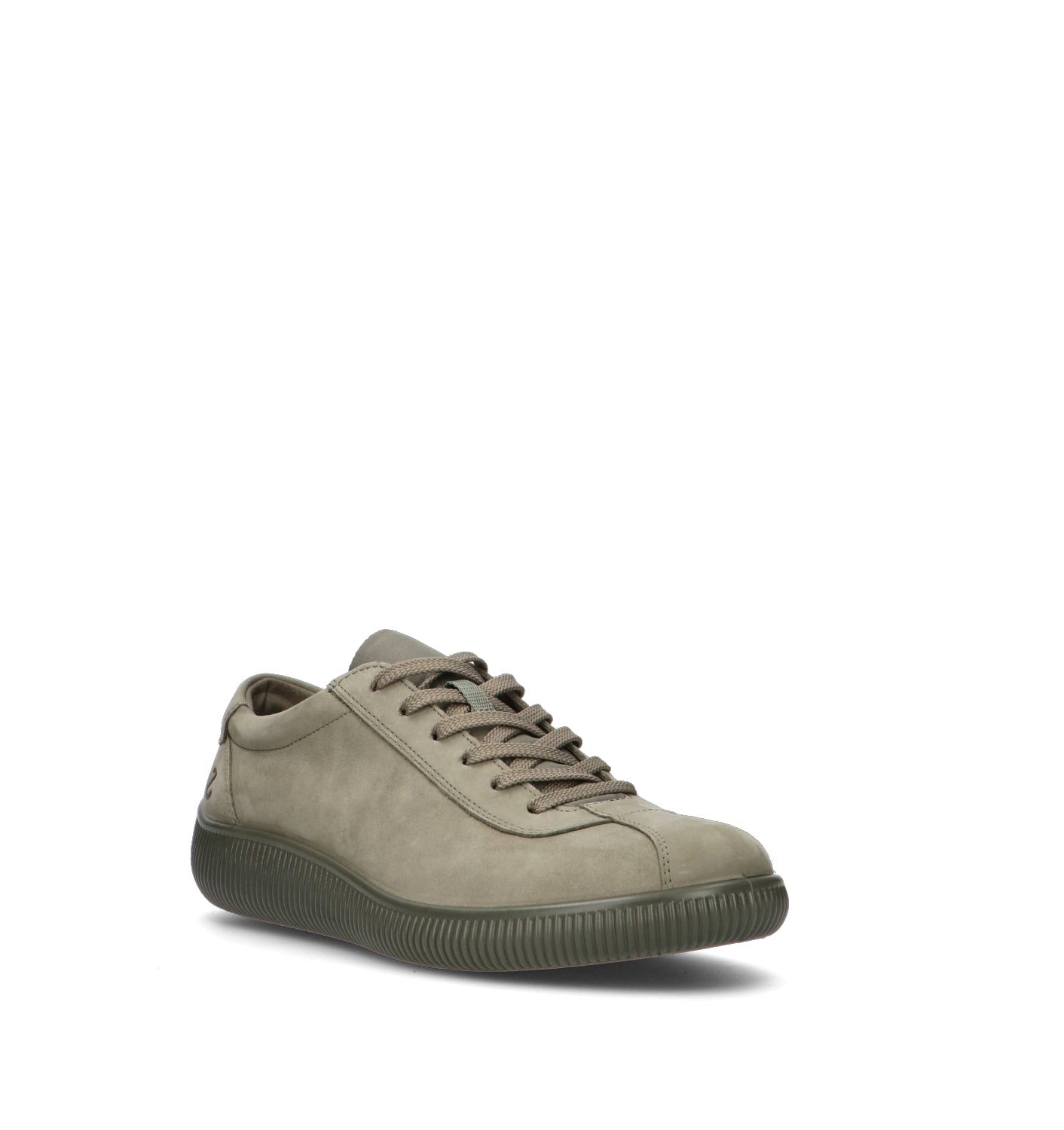 ECCO Sneaker uomo verde in nabuk