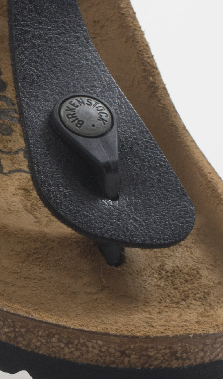 BIRKENSTOCK GIZEH Ciabatta infradito donna nera