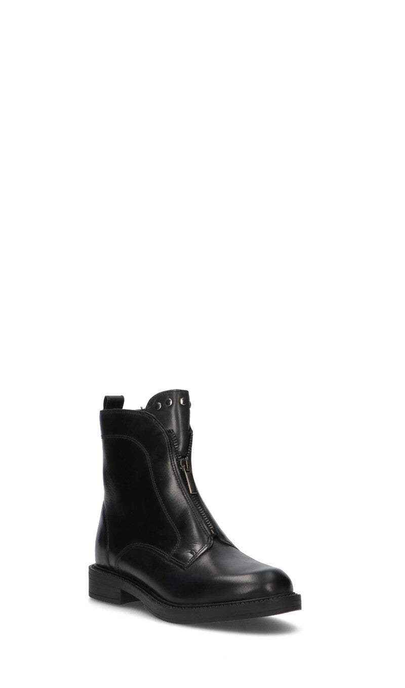ROBERTA GINEPRI Tronchetto donna nero in pelle