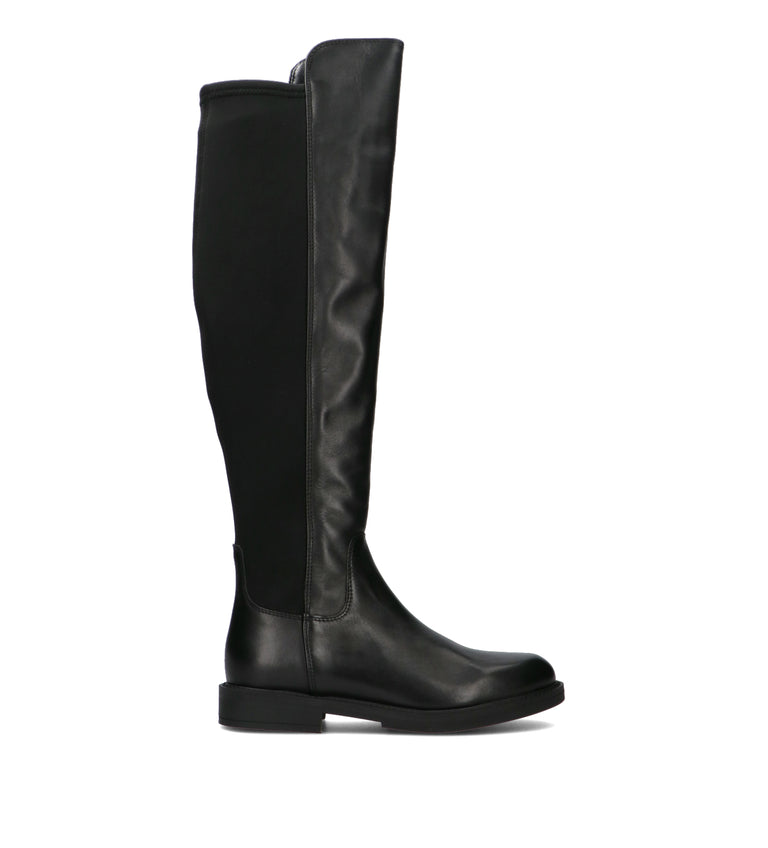 ROBERTA GINEPRI Stivale donna nero in pelle