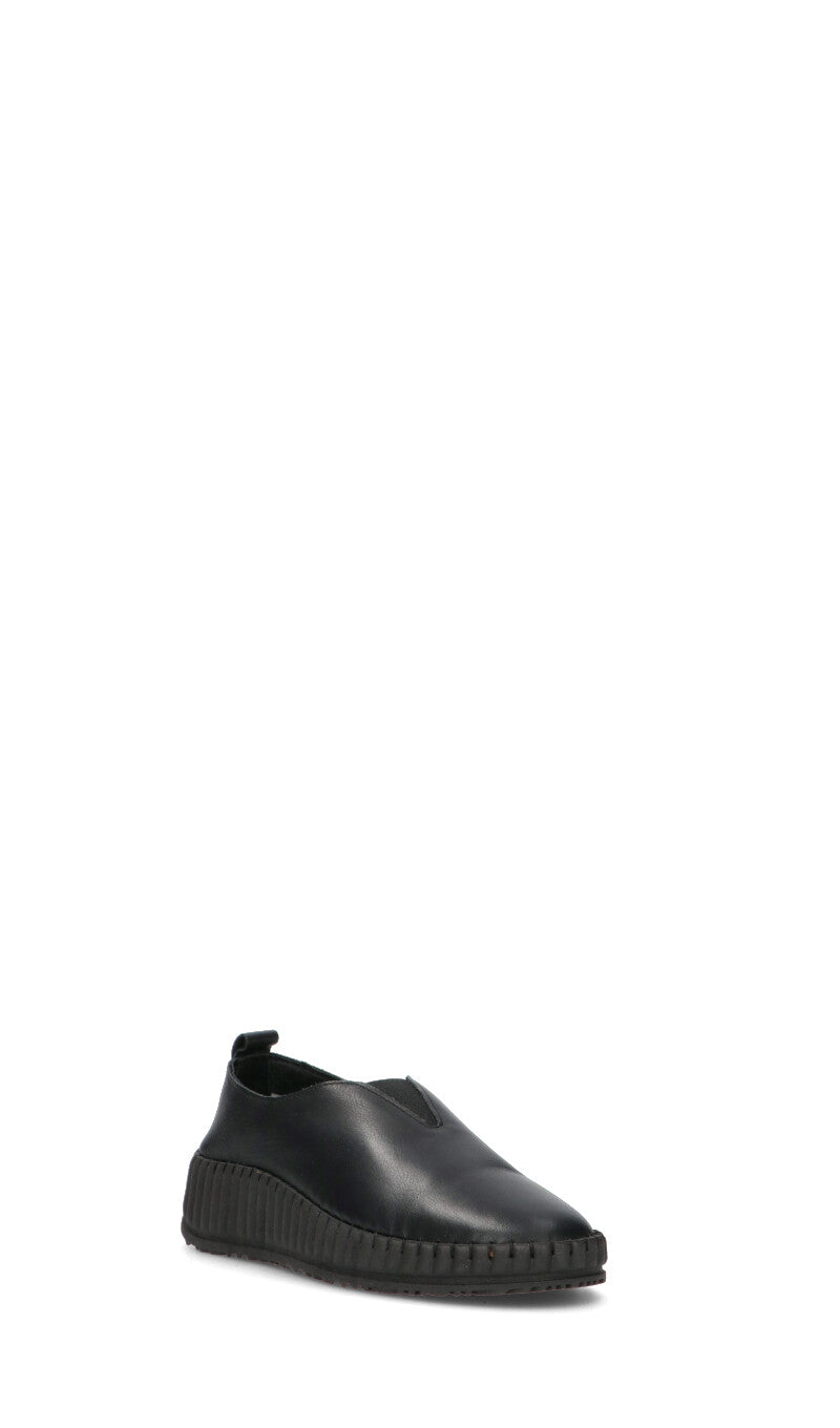 VARIOPINTO Slip-on donna nera in pelle