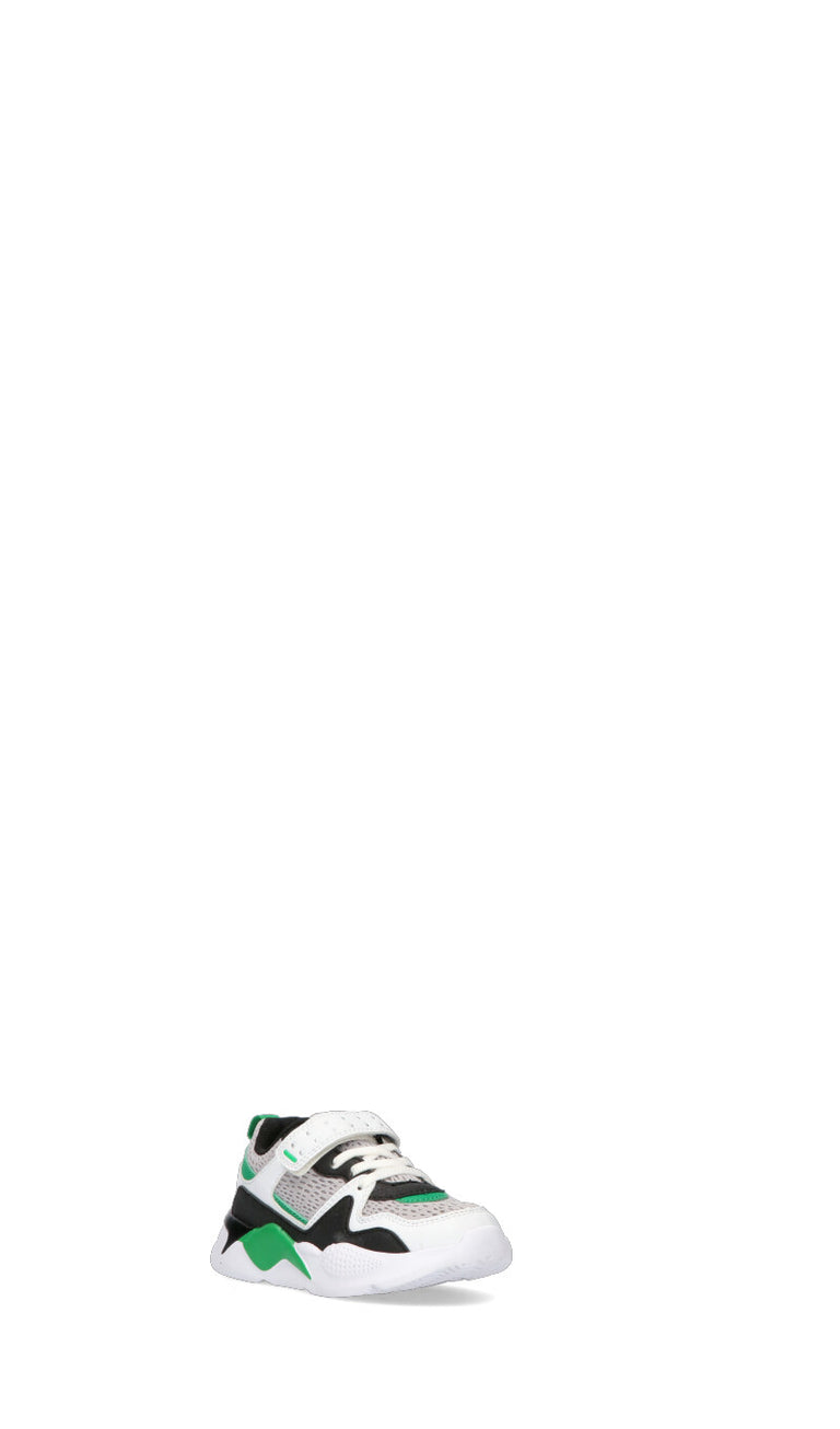 PRIMIGI Sneaker bambina bianca/grigia/nera/verde