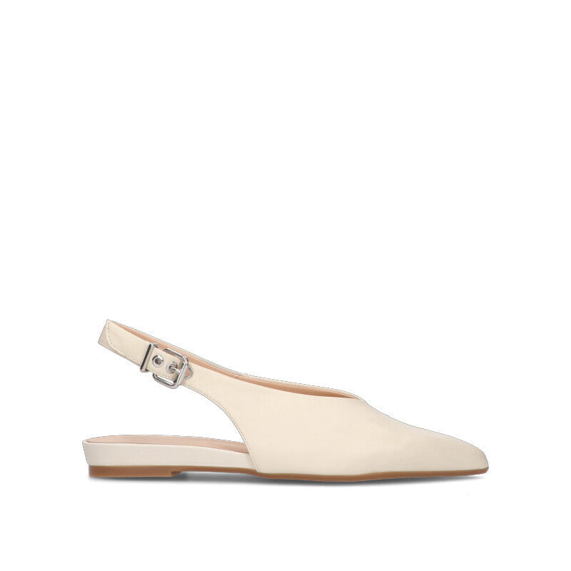 ROBERTA GINEPRI Slingback donna panna in pelle
