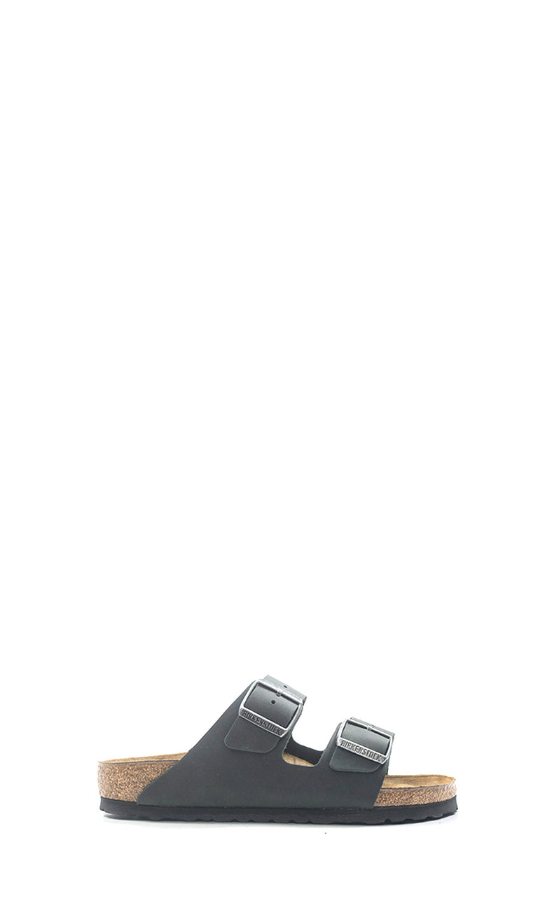 BIRKENSTOCK ARIZONA Ciabatta donna nera in pelle